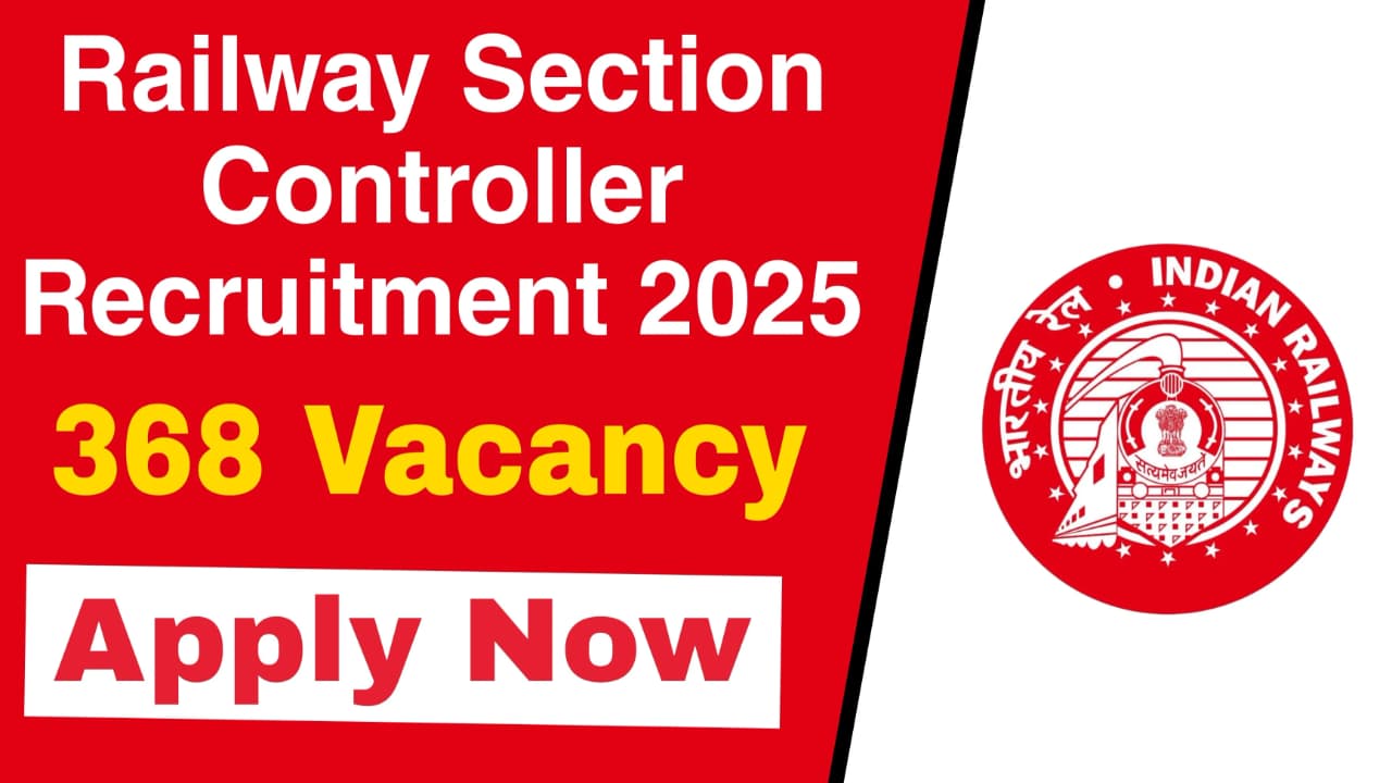 Railway Section Controller Recruitment 2025