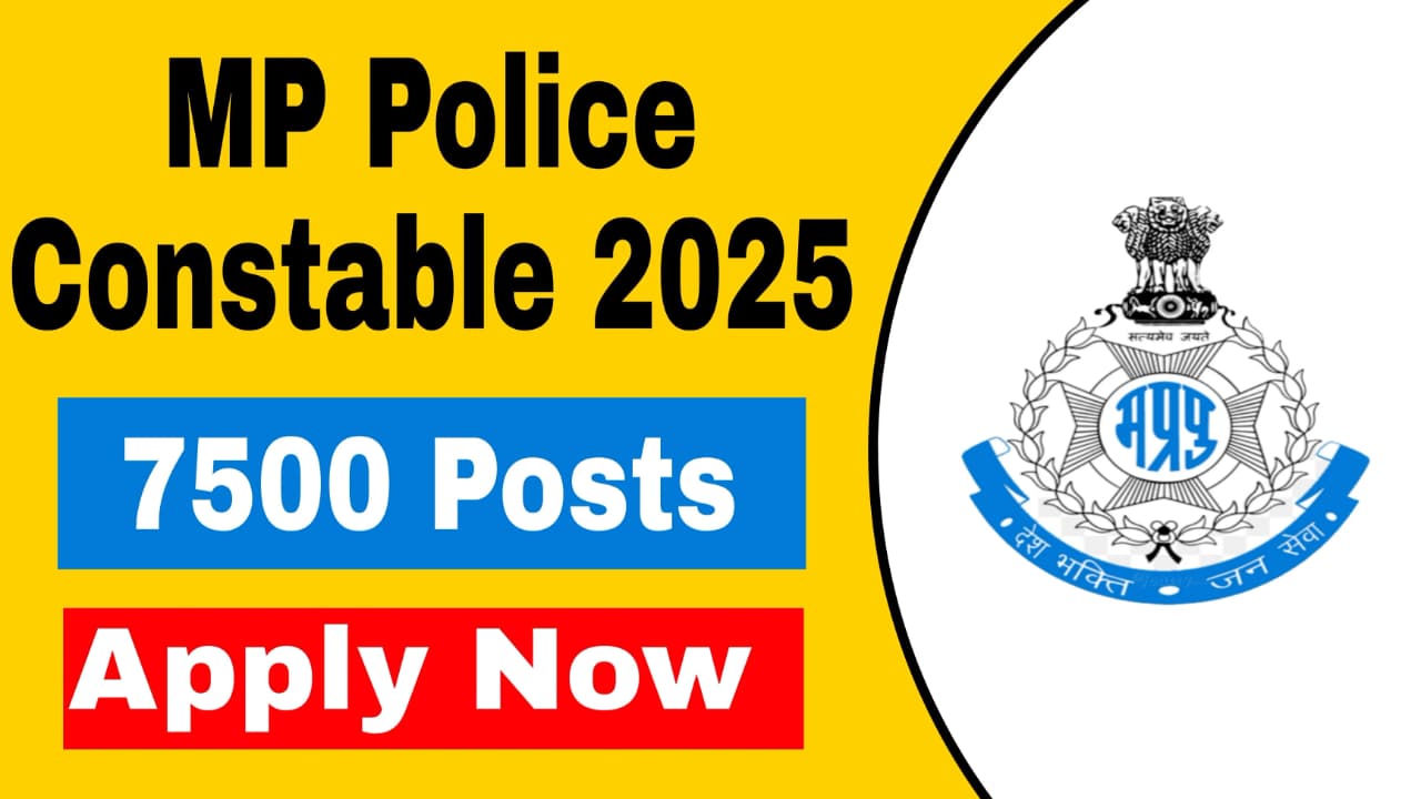 MP Police Constable Recruitment 2025