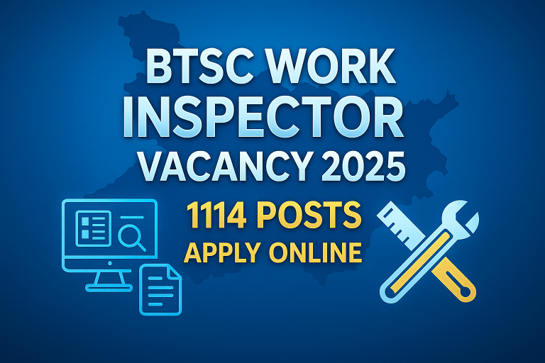 btsc-work-inspector-vacancy-2025-apply-online-eligibility-exam-pattern